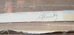 Onbekend - Sneeuwlandschap met huizen. kopen? Bied vanaf 50!