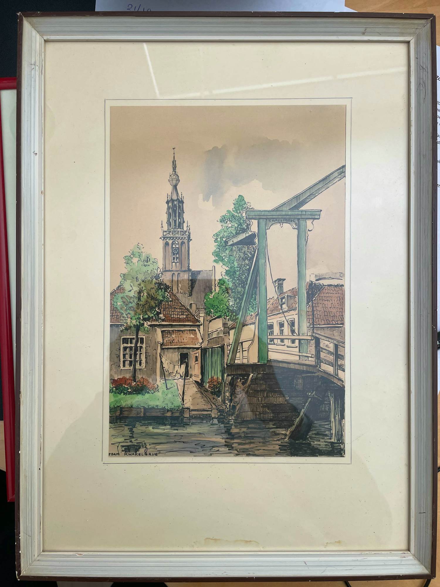 Onbekend - Edam kwakelbrug verkocht voor € 60!