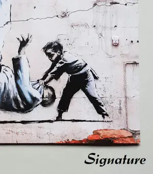 Banksy - FCK PTN! – complete set van 12 postzegelvellen + 12 briefkaarten + 12 postenveloppen kopen? Bied vanaf 500!