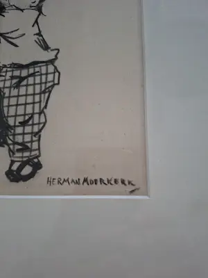 Herman Moerkerk - Kind met bezem kopen? Bied vanaf 60!