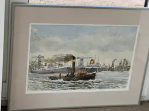 Jan Hoogendoorn - Havengezicht Rotterdam kaufen? Bieten Sie von 40!