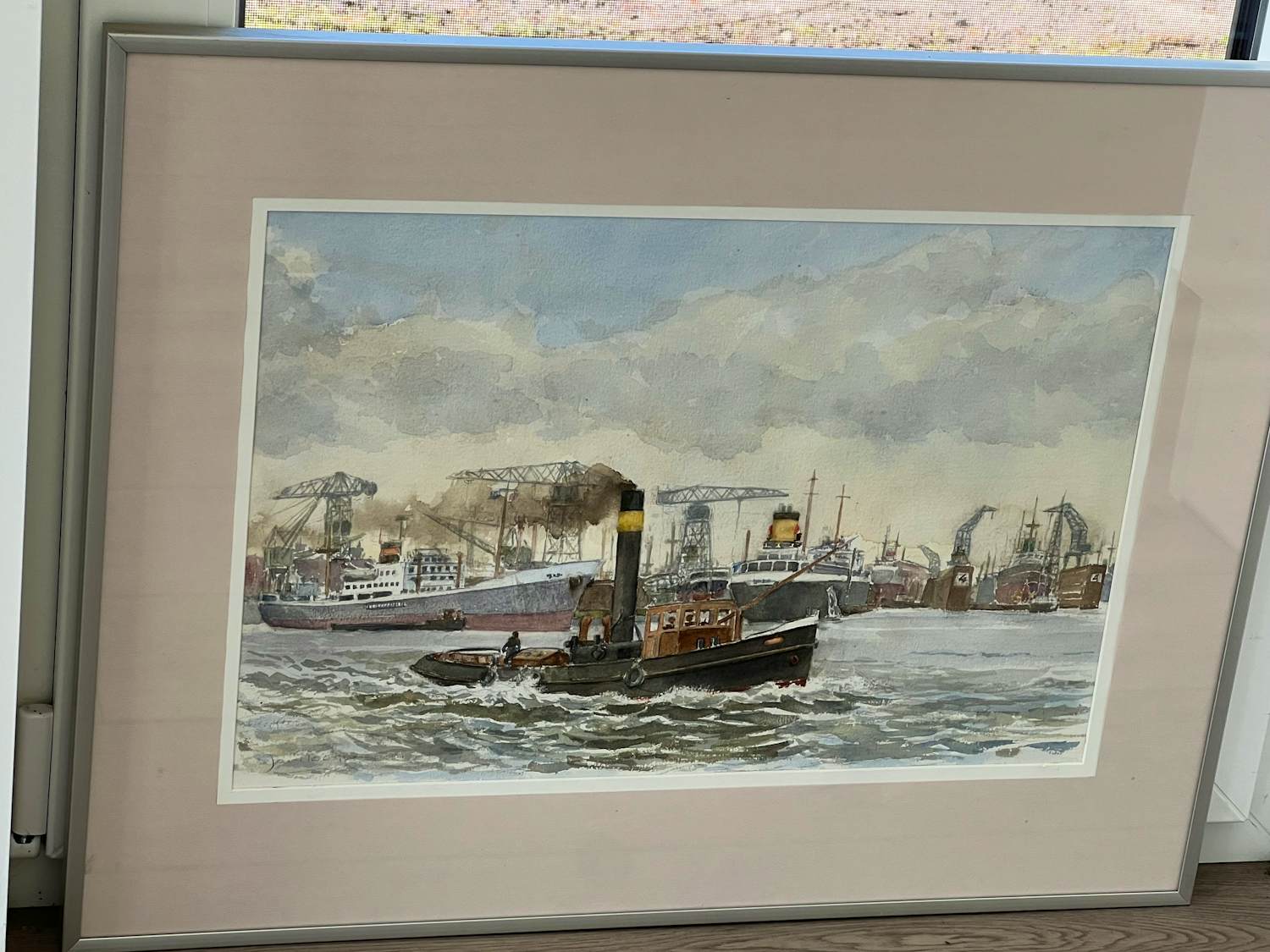 Jan Hoogendoorn - Havengezicht Rotterdam kopen? Bied vanaf 50!