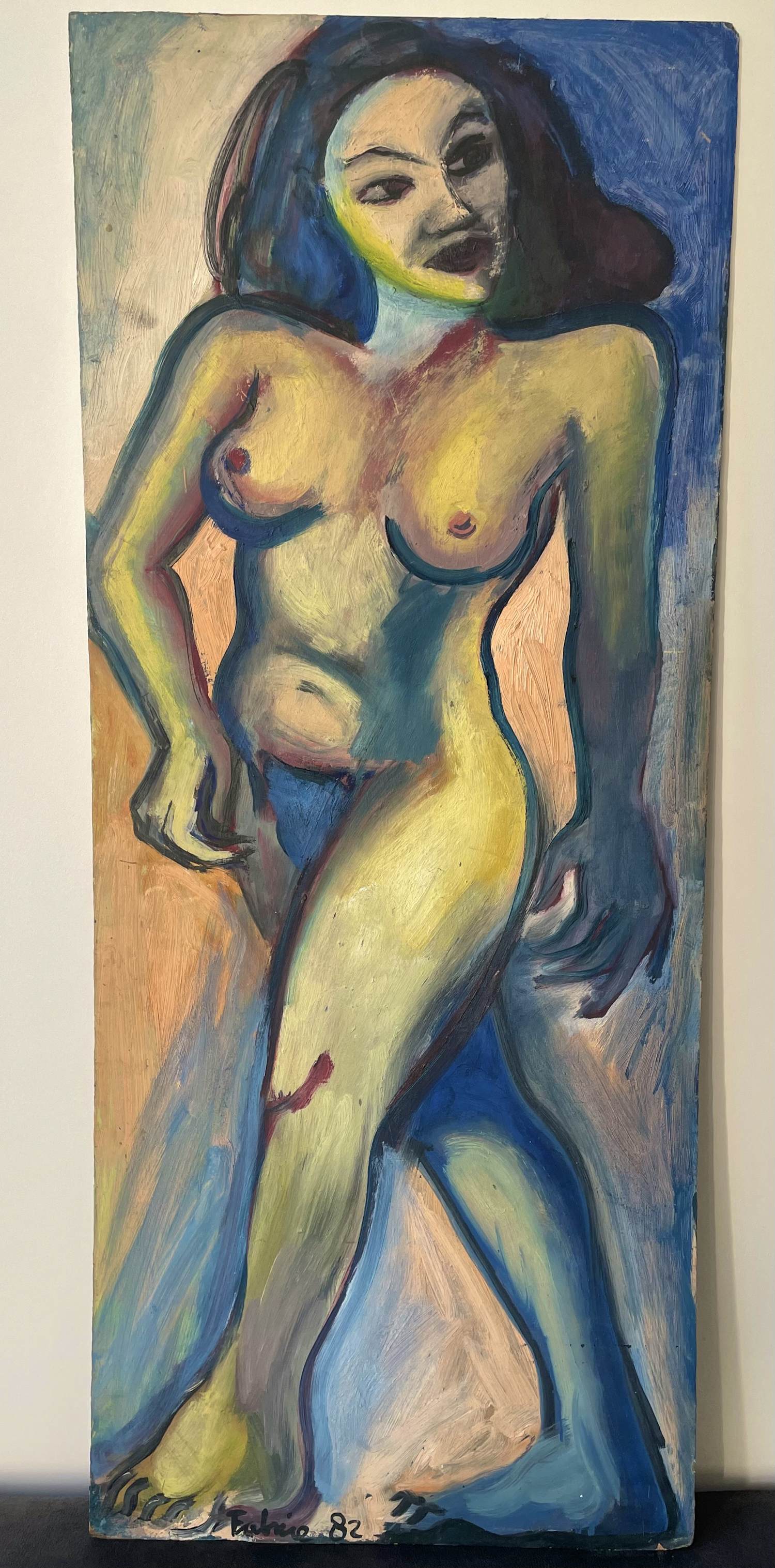 Fabrice Hund - Blauwe vrouw kopen? Bied vanaf 250!