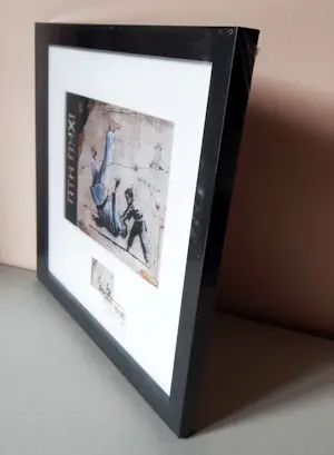 Banksy - FCK PTN! von Banksy Kunst im Rahmen kopen? Bied vanaf 150!