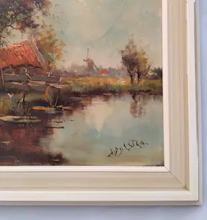 Onbekend - Nederlands landschap. kopen? Bied vanaf 80!