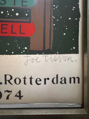 Joe Tilson - Tilman, Boymans van Beuningen, Rotterdam kopen? Bied vanaf 250!