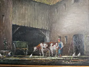 Pros Colpaert - Boerenschuur en erf met koeien en kippen kopen? Bied vanaf 100!