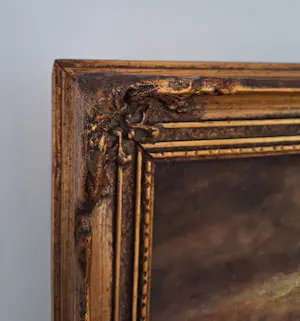 Onbekend - realistisch landschap met impressionistische en expressionistische invloeden kopen? Bied vanaf 40!