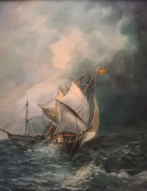 Onbekend - windjammer op woeste zee kaufen? Bieten Sie von 20!