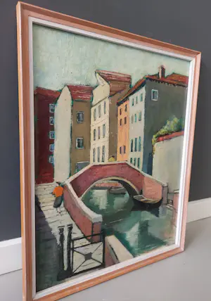 Onbekend - Canal in Venice kopen? Bied vanaf 60!