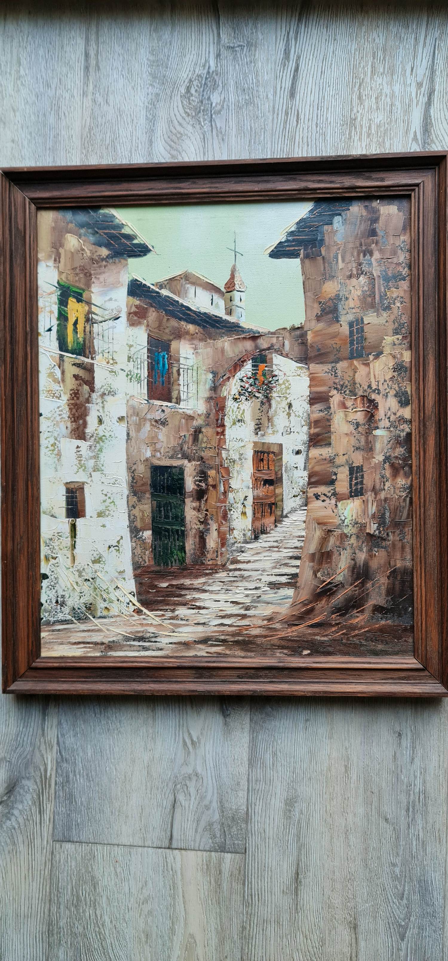 Gaston Castello - Spaans dorpsgezicht verkocht voor € 60!