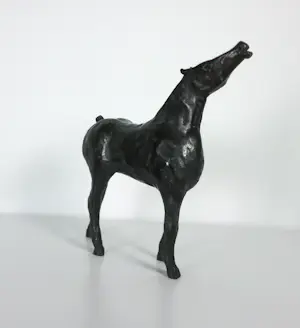 Brons (Onbekend) - Fraai beeld van een paard kopen? Bied vanaf 200!