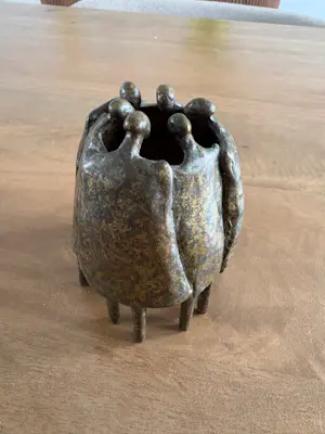 Tjikkie Kreuger - Mooi bronzen beeldje van deze kunstenares kopen? Bied vanaf 200!