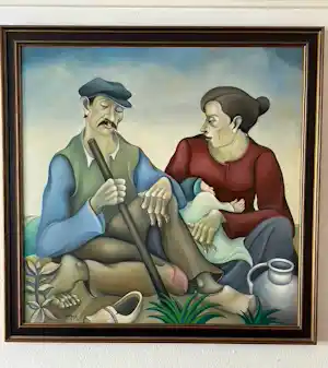 Sjef van Schaijk - Boerenfamilie met kind verkocht voor € 600!