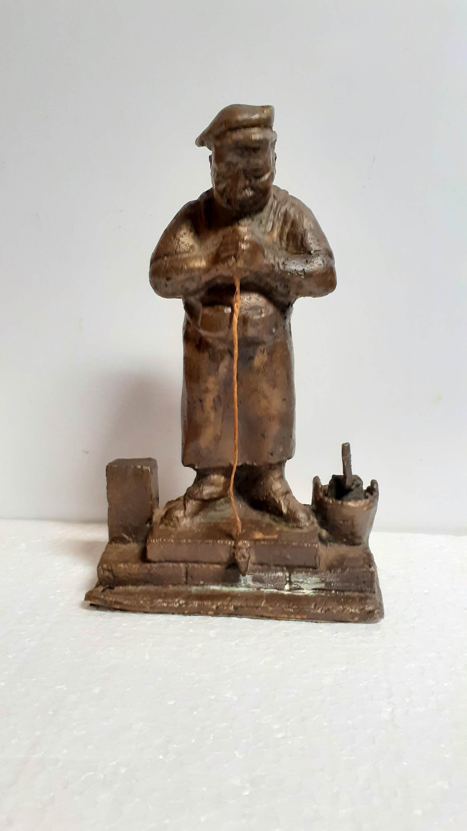 Brons (Onbekend) - De metselaar verkocht voor € 50!