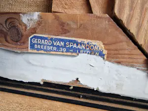 Adrianus van der Schouw - Aangemeerde schepen in de winter kopen? Bied vanaf 250!