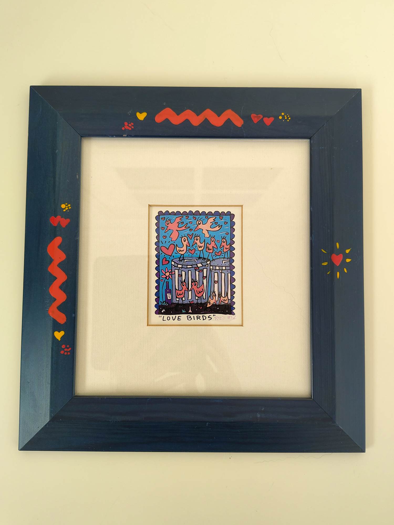 James Rizzi - Love Birds verkocht voor € 100!