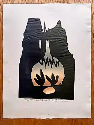 AcheterFranz Eggenschwiler - Gesigneerde zeefdruk - 78/100 - 1981? Enchérissez de 20!