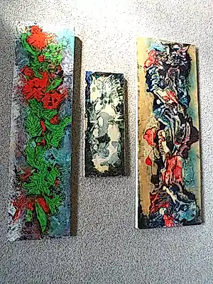 Buy Bram Pihl - Olieverf - Abstract? Bid from 100!