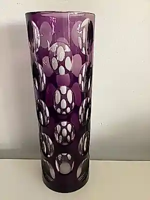 Nachtmann Kristal - Amethistkleurige vaas kaufen? Bieten Sie von 65!