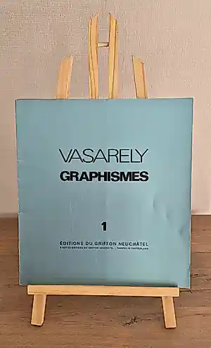 AcheterVictor Vasarely - Graphismes 1 (Compleet portfolio met 8 grafische platen) – Éditions du Griffon,? Enchérissez de 150!