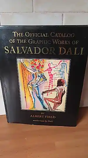 Salvador Dali - The Official Catalog Of The Graphics Work verkocht voor € 295!