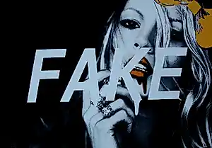 Death NYC - Zeefdruk: Fake Kate Moss - 2015 kaufen? Bieten Sie von 60!