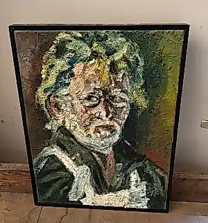 Rinus Blomsteel - Zelfportret kopen? Bied vanaf 80!