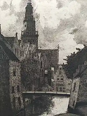 Johannes Graadt van Roggen - Gracht in Alkmaar kopen? Bied vanaf 60!