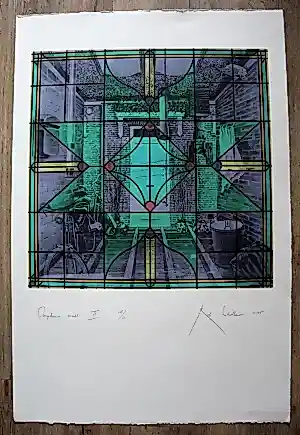 Buy Rob Scholte - Zeefdruk: omgekeerde wereld II - 2005 (laatste exemplaar!)? Bid from 195!