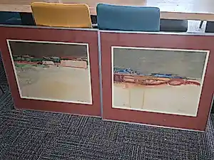 Alfred Rozelaar Green - 2x Landschap zonder titel kaufen? Bieten Sie von 175!