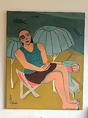 Jitske Schols - A day at the beach kaufen? Bieten Sie von 1850!