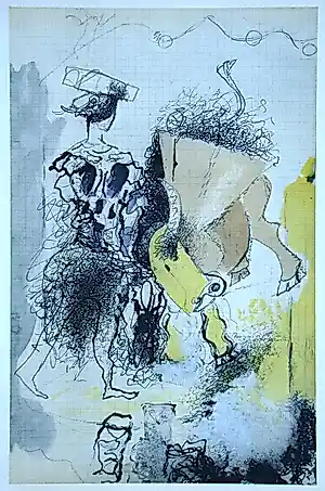 Georges Braque - Le Torero - 1955 - Originele lithografie - Edition VERVE - Mourlot kaufen? Bieten Sie von 70!