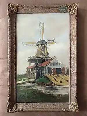 Buy Hendrik Cornelis Kranenburg - Stellingmolen aan het water? Bid from 35!