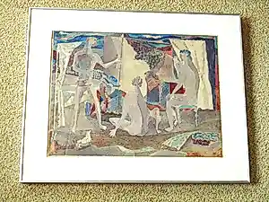 Albert Muis - Aquarel - Afrikaanse Stam kopen? Bied vanaf 85!