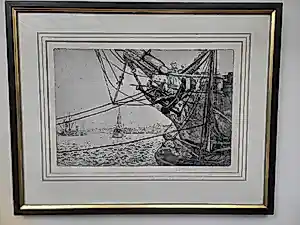 Buy Antoon Derkzen van Angeren - Scheepsnebbe (Boegspriet)? Bid from 95!