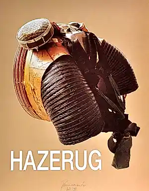 Panamarenko - Hazerug - Kleurendruk met diepdruk - Gesigneerd - 58x46 cm - 1998 verkauft für € 515!