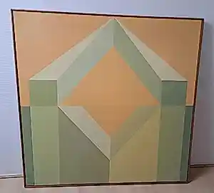 Gilbert Swimberghe - Abstract groen oranje kaufen? Bieten Sie von 1250!