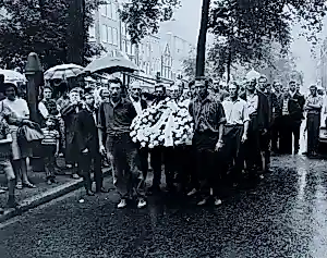 Buy Cor Jaring - foto: De telegraafrellen - 1966? Bid from 125!