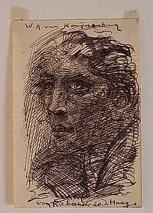 AcheterWillem van Konijnenburg - Mannekop 1939? Enchérissez de 70!
