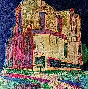 Buy Wim Strörmann - 1954 - zeer kleine oplage (8) handgekleurde Litho "villa Welgelegen Rotterdam"? Bid from 44!
