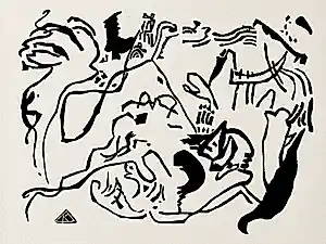 Wassily Kandinsky - Das Jüngste Gericht - Original-Holzschnitt 1911 Roethel 146 kaufen? Bieten Sie von 75!