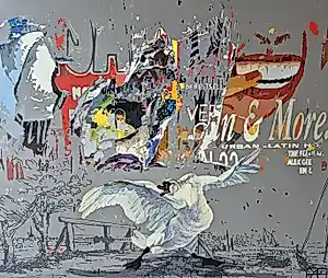 Alfred Degens - Acryl op doek - & More (2006), gesigneerd r.o. kopen? Bied vanaf 795!