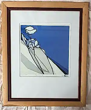 Buy Fon Klement - Rose zur fond bleu? Bid from 99!