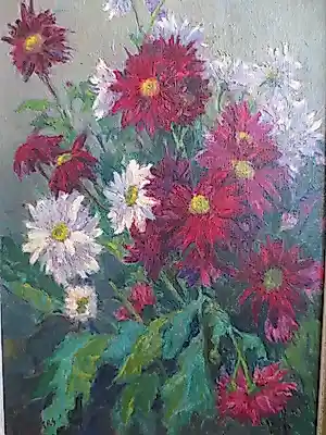 AcheterFrans Boers - Bloeiende Asters? Enchérissez de 130!