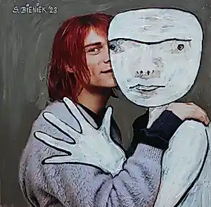 Sebastian Bieniek - “Ghost Rider No. 50” (Kurt Cobain) kaufen? Bieten Sie von 300!