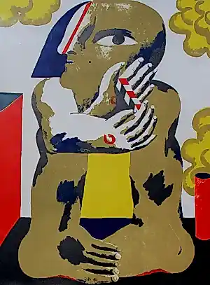 Horst Antes - Ingelijste litho kaufen? Bieten Sie von 325!