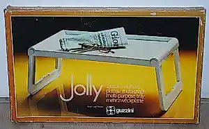 Guzzini - ontwerp Luigi Massoni: multi-purpose tray Jolly - in de originele doos kaufen? Bieten Sie von 20!