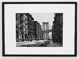 Buy Berenice ABBOTT - Pike and Henry Street, Manhattan (1935/36)? Bid from 649!
