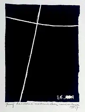 Raoul De Keyser - Orval - Lino - Gesigneerd - 38,5x28,5 cm - 1987 kaufen? Bieten Sie von 1350!